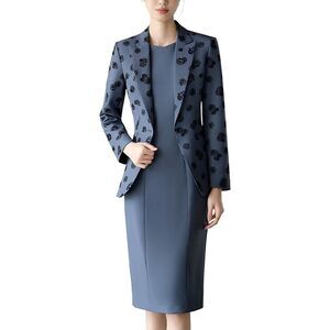 Florida Clothing Womens  2Pc Blazer & Dress Set